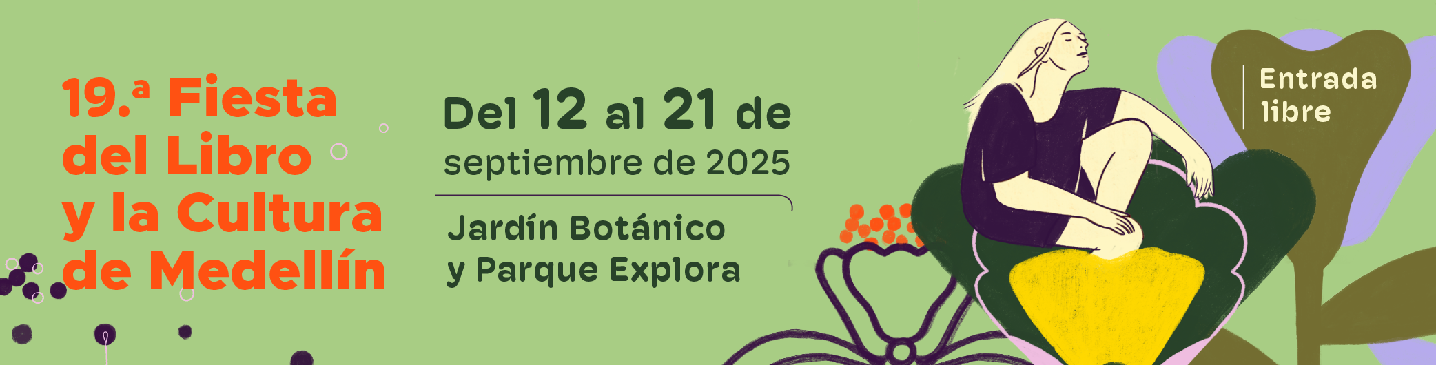 Prográmate con la UNAL en la 19ª Fiesta del Libro y la Cultura de Medellín