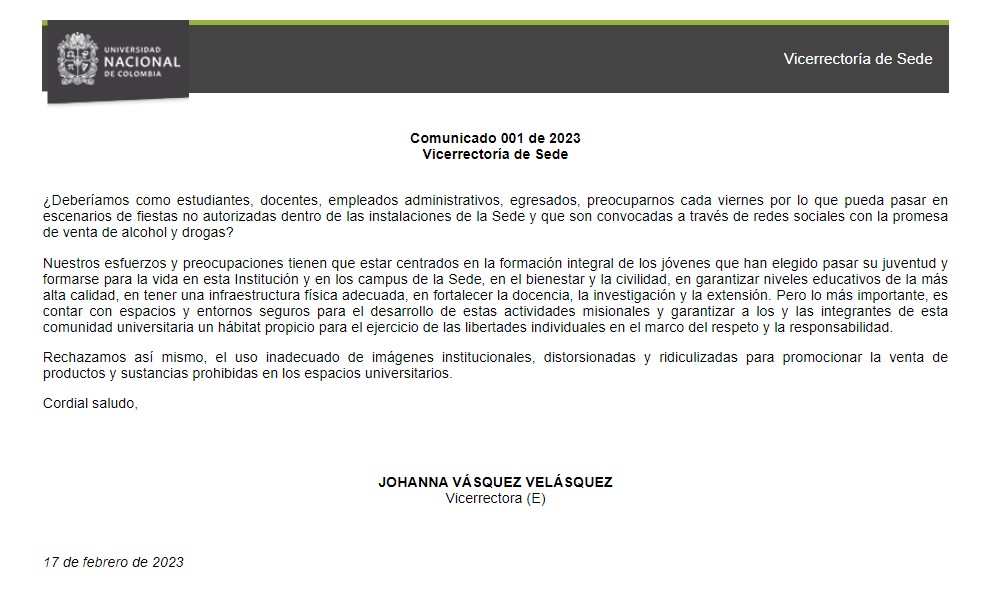 Comunicado 013 de 2022