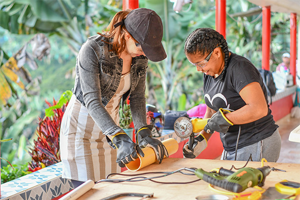 Los talleres propenden por empoderar a las mujeres. Foto: cortesía.