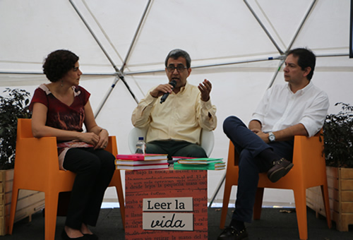 De izquierda a derecha los profesores Elissa Loraine Lister Brugal, Luis Fernando González Escobar y Juan Pablo Duque Cañas.