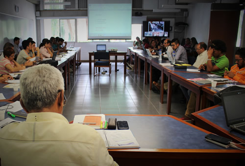 Al encuentro Intersedes asistieron los profesores y estudiantes de todas las sedes de  la Institución, además de tener contacto a través de videoconferencia con quienes no pudieron viajar.