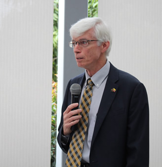 Professor Gary Bertoline Dean of  Purdue Polytechnic Institute od Purdue University.