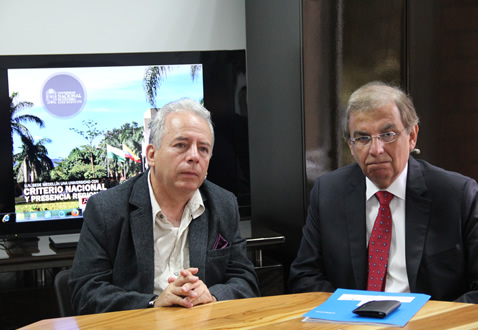 Rodrigo Granada, consultor externo, y Rodrigo Prialé, gerente general de la Escuela de Posgrados Gerens.