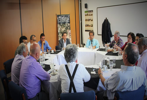 Gobernador de Antioquia se reunió con directivas de la U.N.