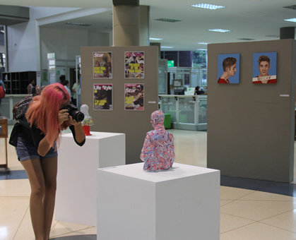 El 5 de abril se inauguró la muestra que estará durante todo el mes.