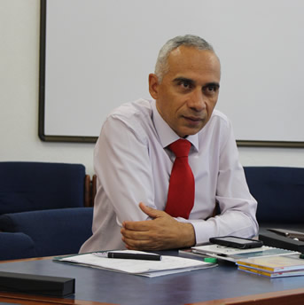 Walter Gómez, representante de la Institución Universitaria Tecnológico de Antioquia.