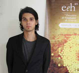 Andrés Parra es estudiante de Historia de la U.N. Medellín y uno de los organizadores del Encuentro.