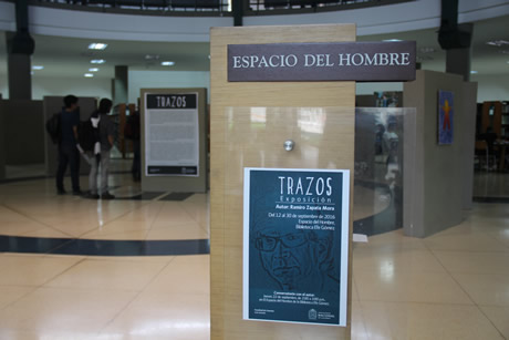 La obra se encuentra exhibida en El Espacio del Hombre.