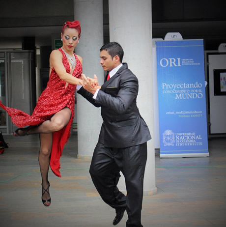 Presentación de Tango en El Ágora.