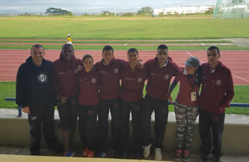 Equipo de Atletismo.