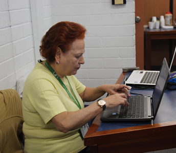 Carmen Elena Zapata Sánchez, directora de la Oficina de Gestión Ambiental de la Sede Medellín.