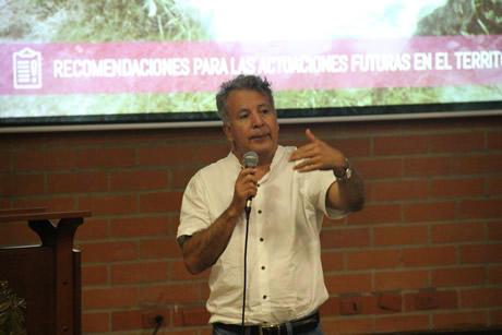 El profesor Fabián Beethoven Zuleta fue el coordinador del programa académico especial.