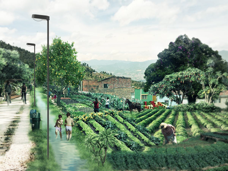 Los estudiantes presentaron posibles propuestas de transformación de la vivienda y el hábitat en las que se seguirá trabajando el año próximo.