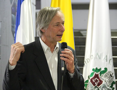 Francis  Rambert es el director del Instituto Francés de Arquitectura y el curador de la muestra.