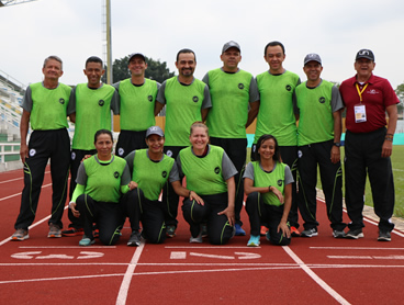 El equipo de atletismo de la Sede otorgó 409 puntos a la tabla general.