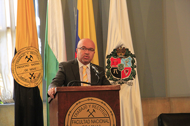 John Willian Branch Bedoya, vicerrector de la Sede y doctor en Ingeniería - Sistema e Informática de la Facultad de Minas.