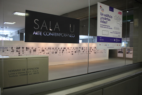 La Sala U está adscrita a la Facultad de Arquitectura.