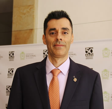 Elkin Rodríguez Velásquez, director del Área Curricular de Ingeniería Administrativa e Ingeniería Industrial