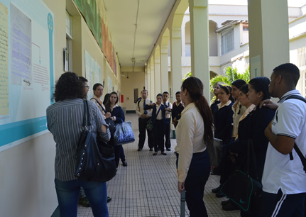 Visita guiada del Sena por el Archivo Central y el Archivo Histórico de la Universidad Nacional de Colombia Sede Medellín.
