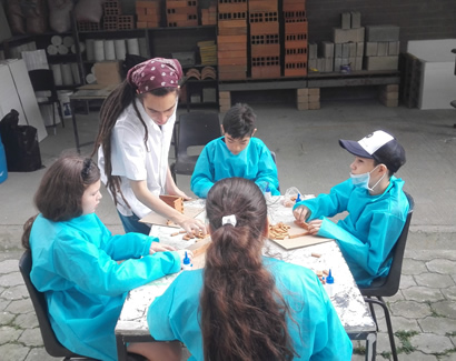 Los pequeños realizan en la Universidad diferentes actividades que los vinculan de una manera divertida y responsable a las diferentes áreas de conocimiento.