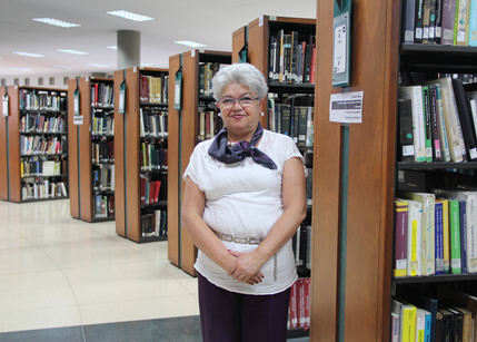 Luz Mery Restrepo Cuervo lleva 42 años al servicio de la U.N. Sede Medellín.