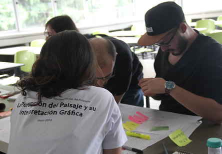 La U.N. fue sede del VII Seminario Internacional de Representación del Proyecto: la percepción del paisaje y su interpretación gráfica.