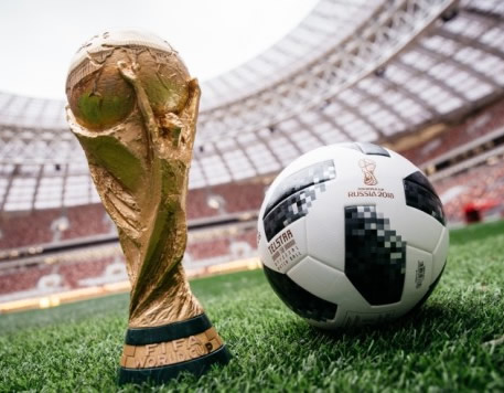 El mundial es el evento deportivo más visto por el mundo cada cuatro años. Fotografía tomada de: https://bit.ly/2y4Keht
