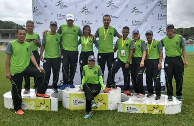 El atletismo es una pasión que se ha potenciado durante sus años en la Universidad. Foto cortesía.