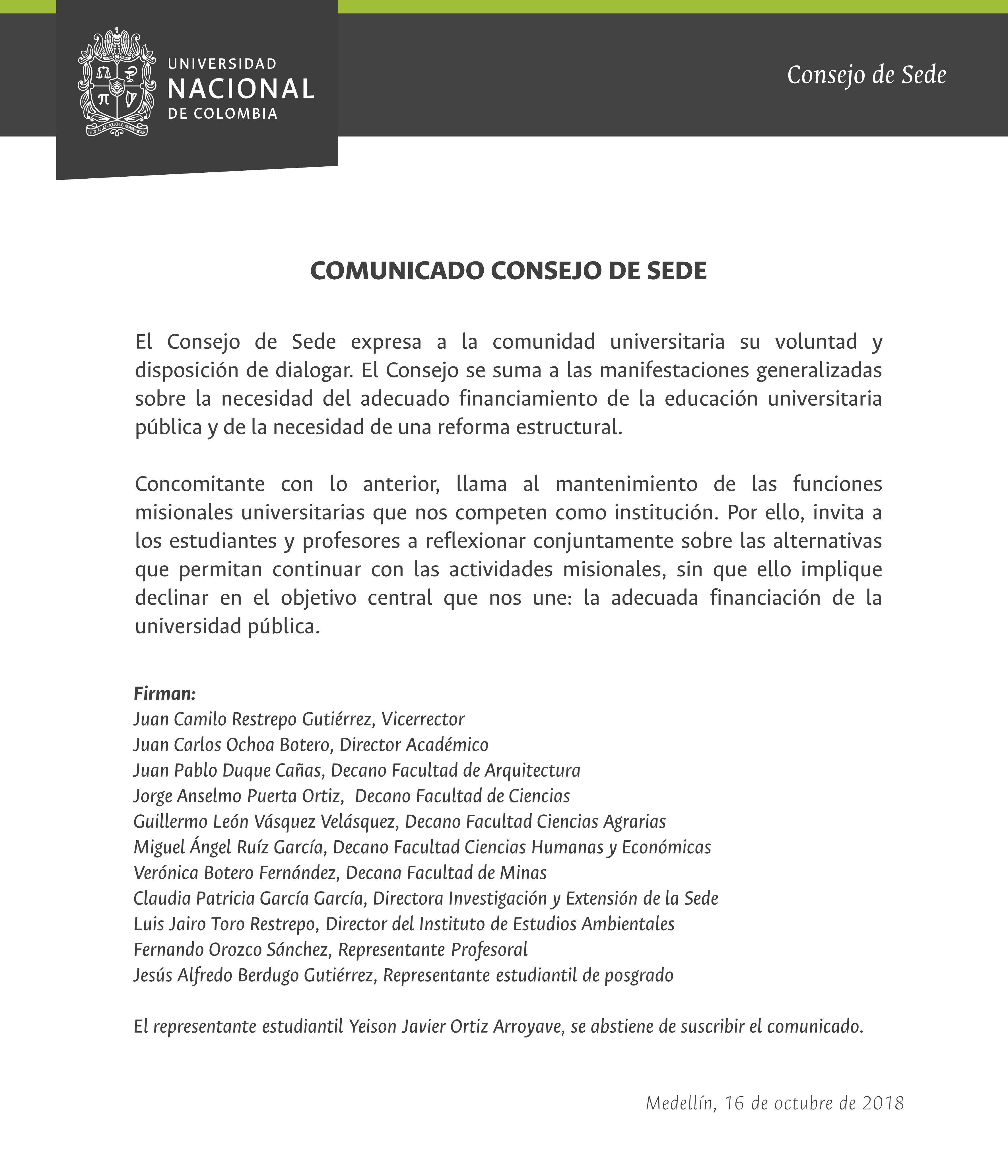 Comunicado 004 parqueadero de motos