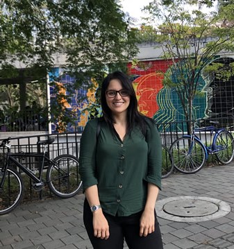 Alejandra Marín Gómez, estudiante de doctorado en Ciencias Agrarias de la Sede. Foto: cortesía.