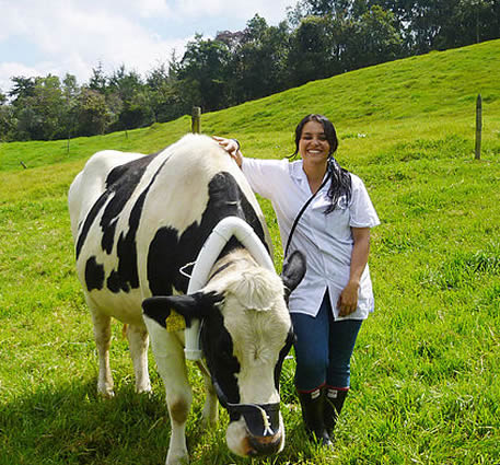 Alejandra Marín Gómez realiza el doctorado en cotutela con la Universidad Federal de Río Grande (Brasil). Foto: cortesía.