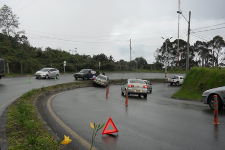 Reducir la accidentalidad es urgente según la movilidad para la supervivencia. Foto:cortesía profesor Víctor Valencia.
