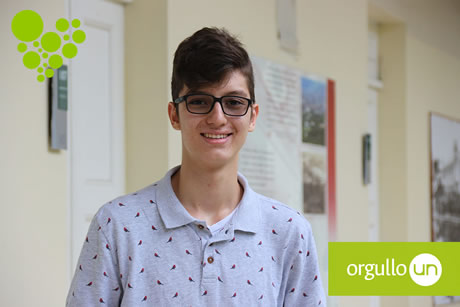 Jacob Cardona es estudiante del pregrado en Ingeniería Forestal de la Facultad de Ciencias Agrarias.