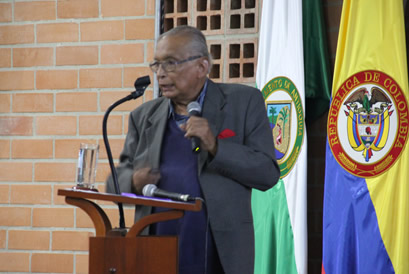 José Hilario López, exprofesor de la Facultad de Minas e invitado a la Cátedra Antioquia.