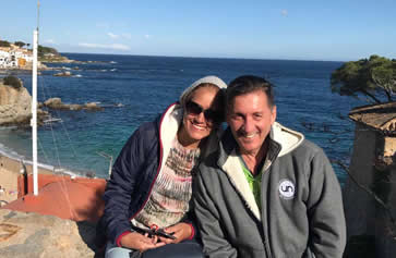 Su esposa, Marta Lucía Jaramillo Pontón, es su polo a tierra y su amor desde hace un poco más de cuatro décadas. Foto cortesía.