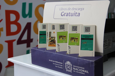 Entre la oferta de la UNAL estuvieron los libros de descarga gratuita.