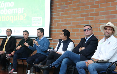 ¿Cómo gobernar Antioquia? foro con candidatos organizado por la Alianza Antioquia.