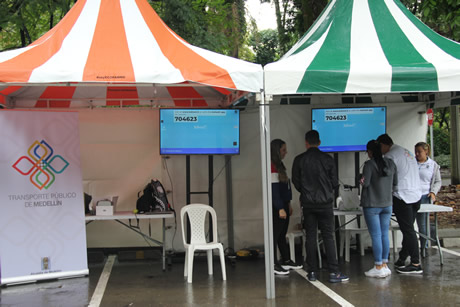 Participaron varias empresas, entre ellas Transporte Público de Medellín y el Área Metropolitana del Valle de Aburrá.