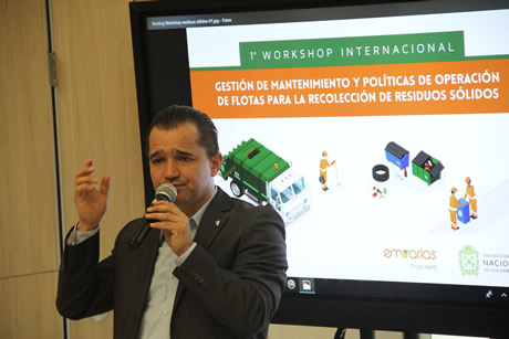 Luis Arvey Torres, jefe del Área de Suministros y Soporte Administrativo de Emvarias.