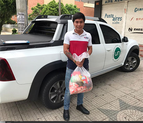 Alrededor de 150 millones de pesos han sido destinados para las diferentes ayudas. Foto: Bienestar Universitario.