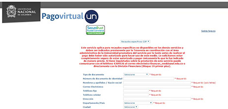 Las donaciones se reciben a través de la plataforma Pago Virtual