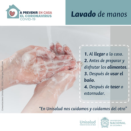 Con mensajes y recomendaciones Unisalud busca concientizar a la comunidad universitaria sobre la importancia del autocuidado. Foto: cortesía Unisalud.