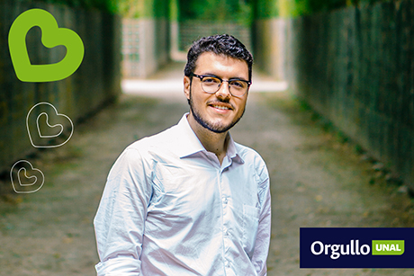 Juan Pablo se graduó como arquitecto de la UNAL Medellín en 2019. Foto: cortesía.