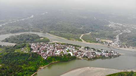 Lloró es el lugar del mundo donde hay más precipitaciones de lluvia por año. Foto: Alcaldía Municipal de Lloró.