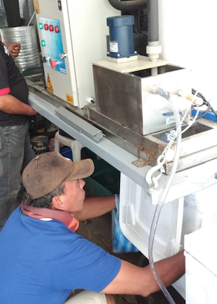 La comunidad se ha apropiado de la instalación y la cuida para garantizar su sostenibilidad. Foto: cortesía Alejandro Fula.