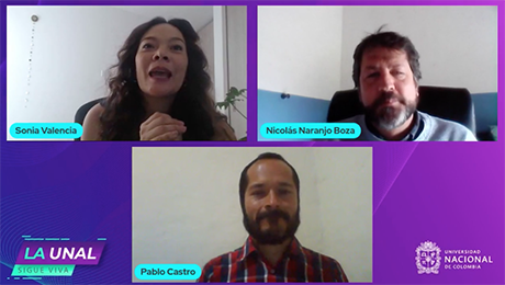 En el conversatorio se habló del pasado y de la importancia de la biblioteca de la Facultad de Minas. Foto: reproducción.