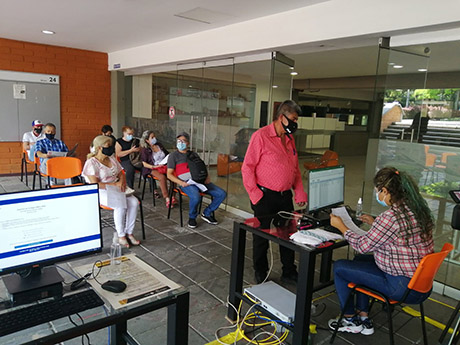 Las personas podrán acceder por las porterías de la 65 y peatonal de Coca Cola.