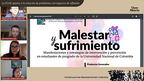 La investigación se establece en dos sentidos, indagando con la población estudiantil y con las instancias en la Universidad que respaldan el acompañamiento. Foto: reproducción.