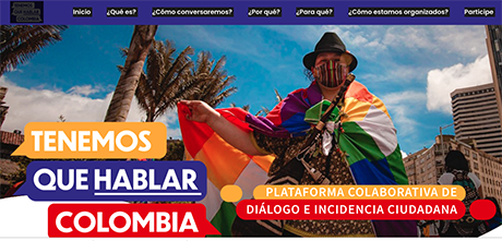Tenemos que hablar Colombia es una apuesta que surgió de un modelo que desarrolló la Universidad Católica de Chile. Foto: reproducción.