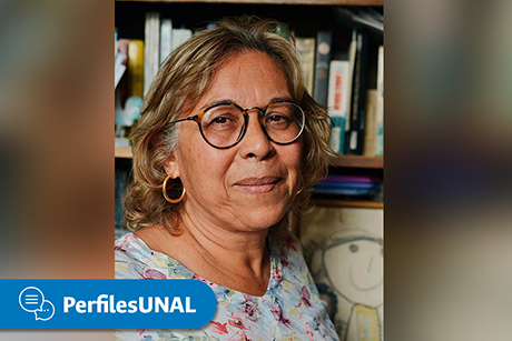 Gilda María Wolf Amaya es doctora en Gestión y Conservación del Patrimonio. Foto: Natalia Zuluaga S / Revista Bacánika. Tomada de bit.ly/3o1o9Ja.